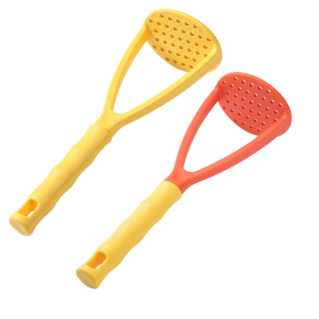 2pcs Household Mud Press Potato Masher Pumpkin Hammer Kitchen Mash Tool Set