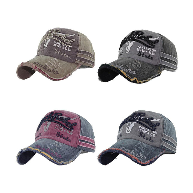 Unisex Trucker Baseball Cap Adjustable Snapback Hip Hop Outdoor Sports Sun Hat