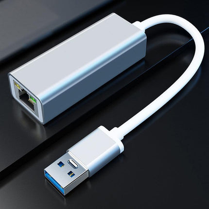 USB 3.0 to Gigabit RJ45 Ethernet LAN network Adapter 1000Mbps For Macbook PC - Aimall
