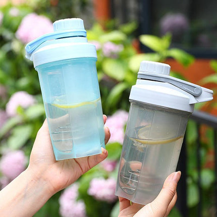 500Ml Protein Powder Shake Ball Bottle Sport Mixer Shaker Mixing Drinking Cup - Aimall