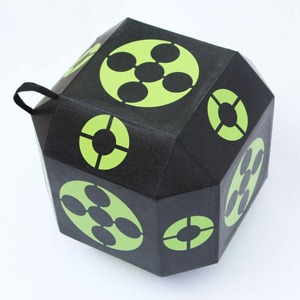 Portable 3D Archery Target Multi-faceted Solid Bow Arrow Target Outdoor Indoor