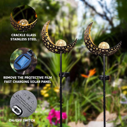 Solar Lights LED Garden Decor Outdoor Path Lights Lawn Light Lantern Lamp