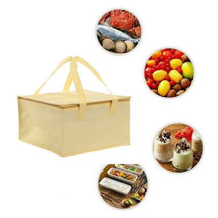 Pizza Delivery Bag Insulated Thermal Food Container Backpack Storage Insulated