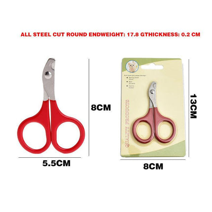 Pet Nail Claw Grooming Scissors Clippers For Dog Cat Bird Rabbit Ferret Au Stock - Aimall