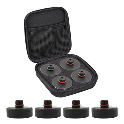 Lifting Jack Pad 4 Pucks with a Storage Case Accessories for Tesla Model 3/S/X/Y