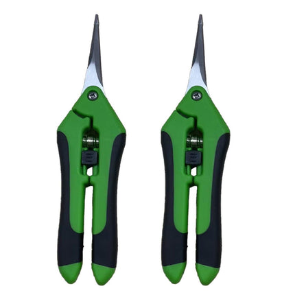 2Pcs Pruning Shears Plant Scissors Trim Trees Snips Branch Garden Secateurs Tool