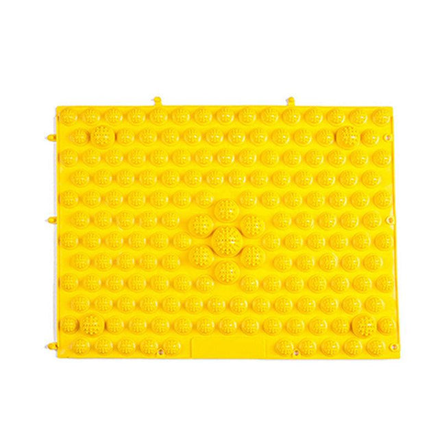 4PCS Shiatsu Foot Massage Pad Reflexology Board Foot Care Relaxation Mat
