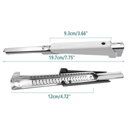 Adjustable Can Opener 2PCS Jar Bottle Cap Screw Lid Remover Tool for Kitchen Use