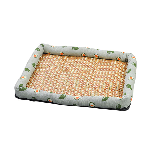 Pet Summer Cat Dog Kennel Mat Soft Pet Bed Cushion for Dogs and Cats Indoor Use