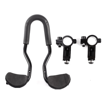 Aluminum Alloy TT Handlebar Integrated Rest Bar for Mountain Road Bike Cycling