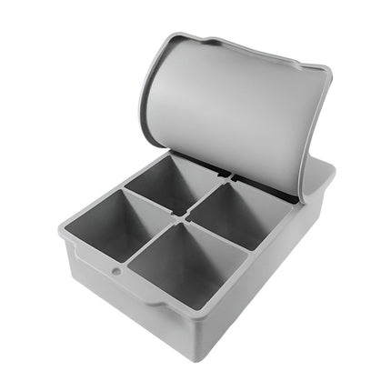 Large Silicone Ice Cube Tray Food Grade Mould for Whiskey Block Maker Kitchen