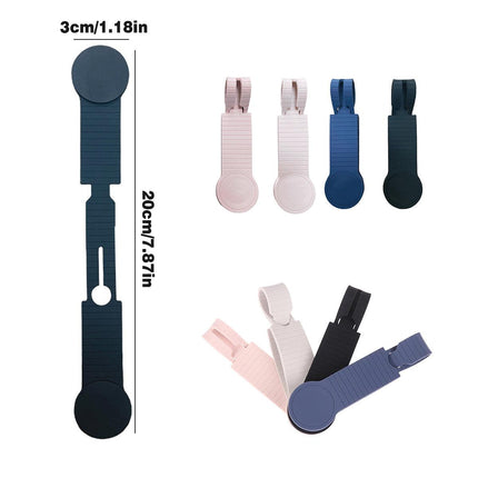 Silicone Magnetic Clothing Clip Travel Sun Hat Backpack Handbag Storage Magnet