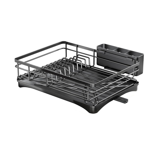Large Capacity Kitchen Dish Drying Rack Sink Plate Bowl Tableware Storage Shelf