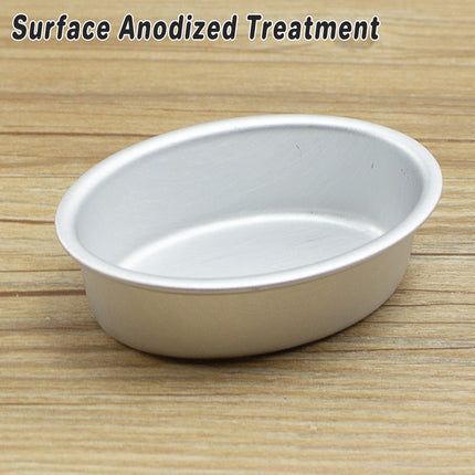 20pcs Oval Cheesecake Mold Non Stick Baking Tray for Pastry Cake Dessert Making