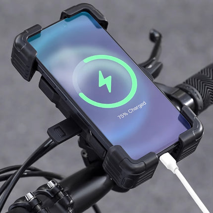 360° Rotation Mobile Phone Holder Handlebar Mount For Motorcycle Bicycle Bike
