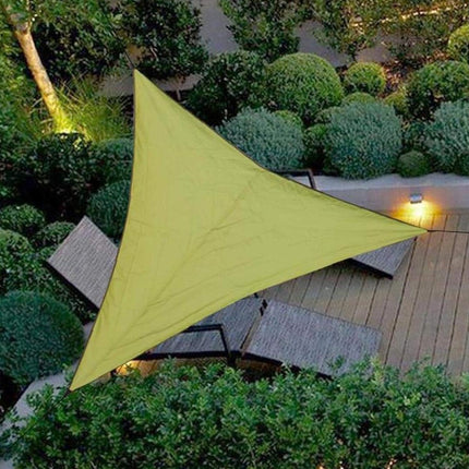 Outdoor Sunshade Sail Triangular Canopy Waterproof Shelter Cover Garden Patio