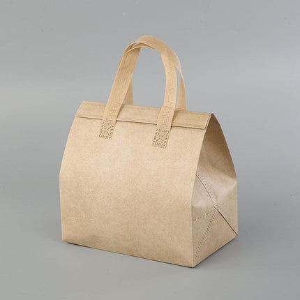 50pcs Thermal Insulation Packing Bag Non Woven Milk Tea Cake Food Storage Bag