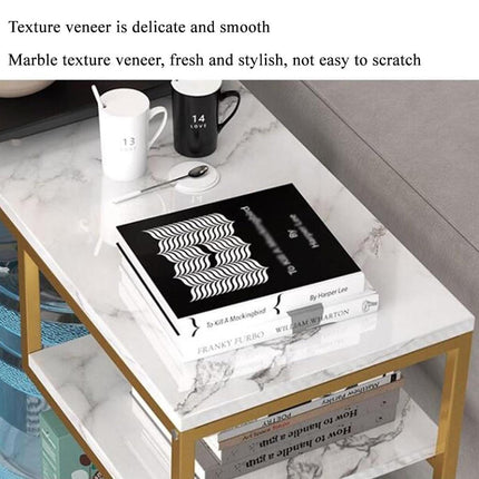 Marble Coffee Table Nesting Tables Sofa Side Bed End Modern Home Furniture