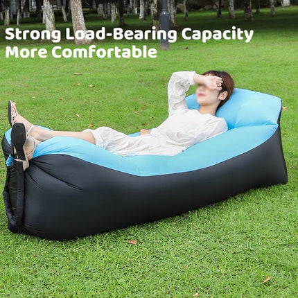 Outdoor Inflatable Sofa Foldable Music Festival Double Air Bed Pillow