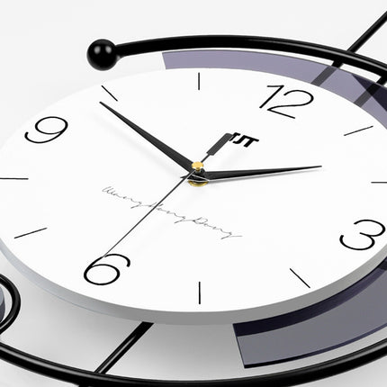 Creative Modern Minimalist Wall Clock Silent for Living Room Bedroom Home Decor
