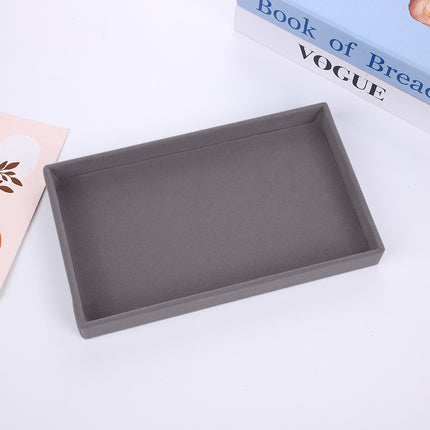 4PCS Jewelry Organizer Box Set Makeup Storage Tray for Rings Earrings Bracelets