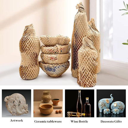 Honeycomb Kraft Paper Roll Shockproof Cushioning Wrapping Paper for Packaging