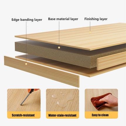 Bedside Cabinet Simple Economy Storage Organizer Cabinet Space Saving Durable