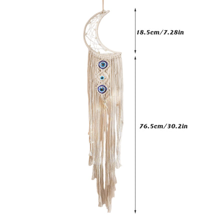 Macrame Wall Hanging Tapestry Cotton Rope Bohemian Tassels 95cm