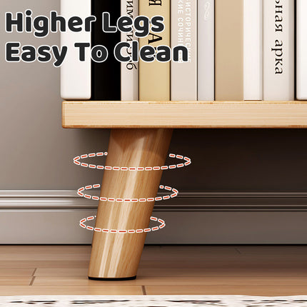 Bedside Cabinet Modern Small Bedroom Storage Nightstand Space Saving Durable