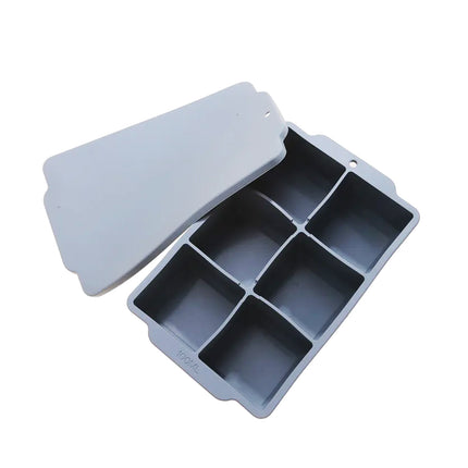 Large Silicone Ice Cube Tray Food Grade Mould for Whiskey Block Maker Kitchen