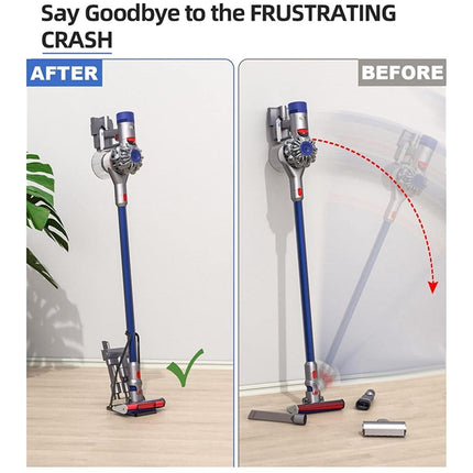Modern Vacuum Cleaner Storage Rack Holder for Living Room Home Organizer Stand