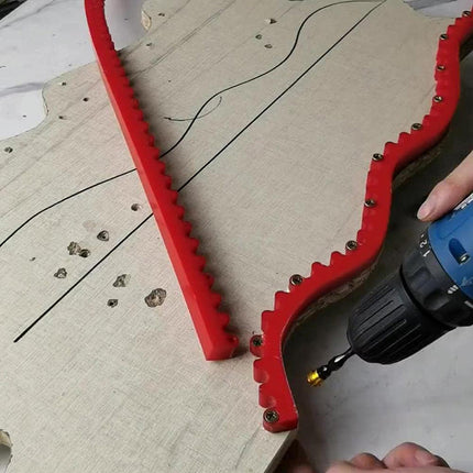 Woodworking Gear Profiling Strip Tool 1.98m for Shaping and Milling