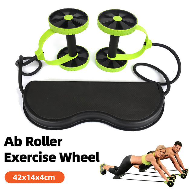 Home Gym Abs Exercise Fitness Abdominal Workout Wheel Roller Machine Equipment