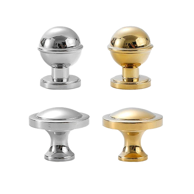 2 Sizes Light Luxury Wardrobe Handles Simple Single Hole Drawer Cabinet Pulls
