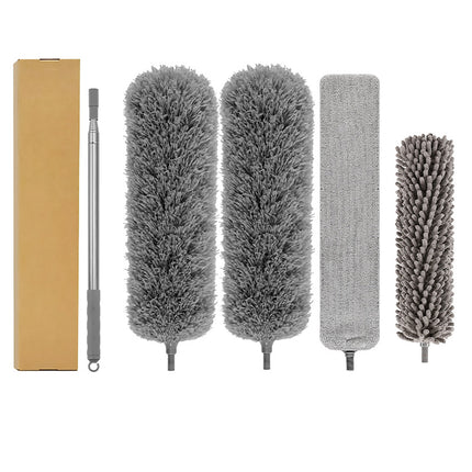 Extendable Feather Long Duster Telescopic Microfiber Dust Handle Home Cleaner