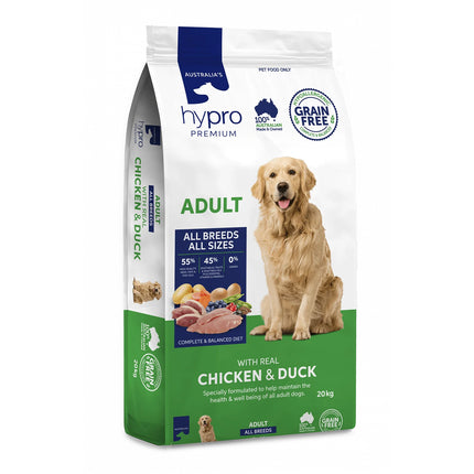 HYPRO DOG CHICKEN  DUCK 20KG