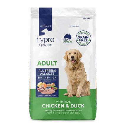 HYPRO DOG CHICKEN  DUCK 20KG