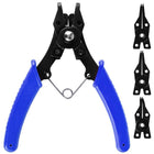 4In1 Circlip Plier Set Combination Snap Ring Plier Retaining Clip Plier - Aimall
