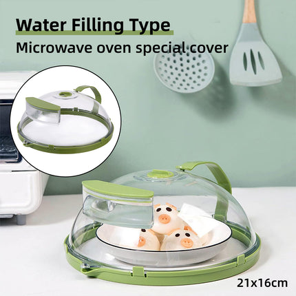 Microwave Oven Cover Large Heat Resistant Splatter Lid Food Plate Guard Kitchen