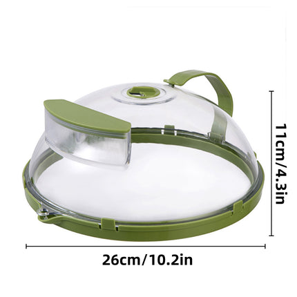 Microwave Oven Cover Large Heat Resistant Splatter Lid Food Plate Guard Kitchen