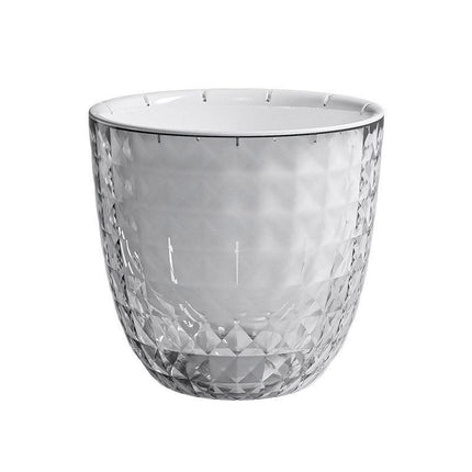 2pcs Transparent Self Watering Flowerpot Automatic Absorbent Planter Storage