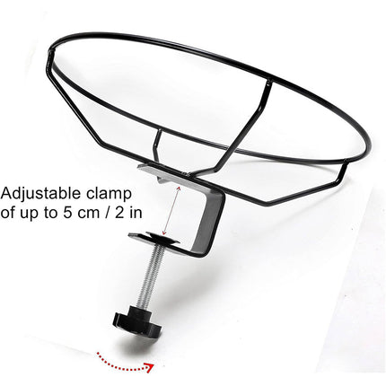 Hanging Bird Bath Basin Balcony Railing Bird Feeder Bowl Outdoor Water Dish