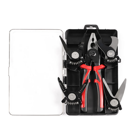 5in1 Multifunctional Pliers Set Replaceable Head Durable Precision Cutting Tool