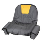 Lawn Mower Tractor Seat Cover 2 Large Side Storage Bag Outdoor Protector Gear