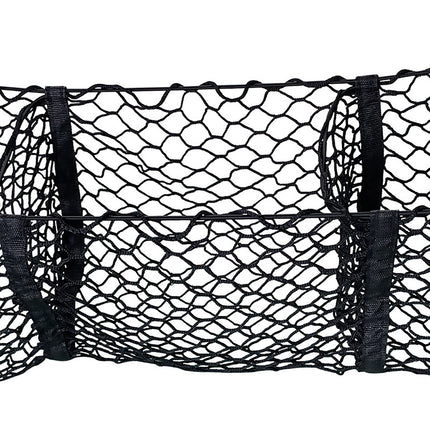 Trunk Cargo Net Bag Stereo Boot Storage Organiser SUV Pickup 4 Compartment 150cm