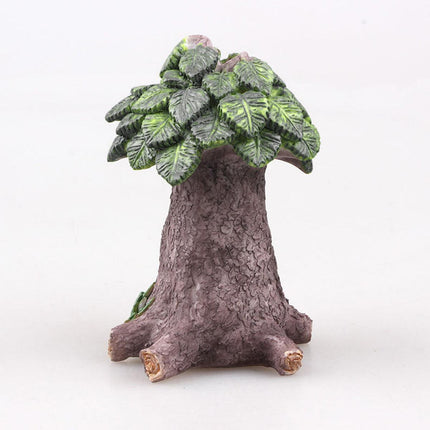 Resin Tree House Fish Tank Aquascape Gardening Micro Landscape DIY Decoration