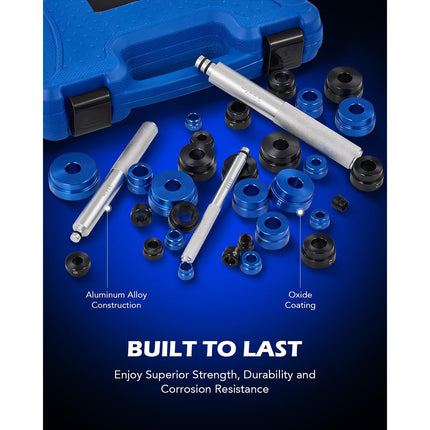 33pcs Professional Front Wheel Bearing Seal Removal Installer Tool Kit Set Kit