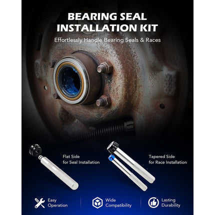 33pcs Professional Front Wheel Bearing Seal Removal Installer Tool Kit Set Kit