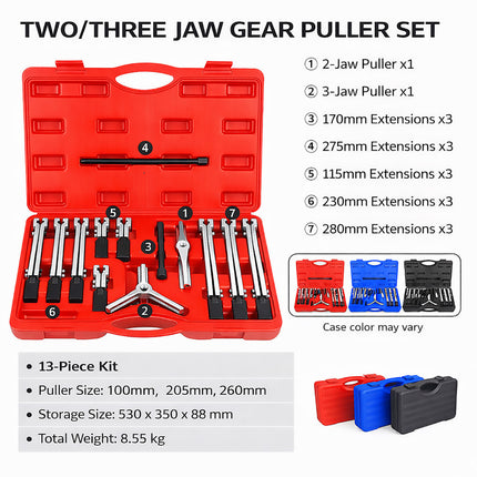 13pcs Automotive Internal External Bearing Puller Removal Repair Kit Set Tool