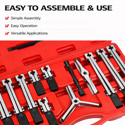 13pcs Automotive Internal External Bearing Puller Removal Repair Kit Set Tool